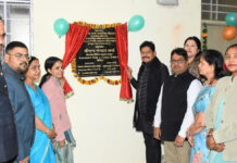 विधायक गोपाल शर्मा ने 39 लाख के विकास कार्यों का किया लोकार्पण MLA Gopal Sharma inaugurated development projects worth 39 lakh rupees.