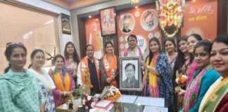 भाजपा जयपुर शहर ने अपनी नई 44 सदस्यीय कार्यकारिणी की घोषणा कर संगठनात्मक मजबूती का दिया संदेश BJP Jaipur City announces its new 44-member executive committee, giving a message of organizational strength