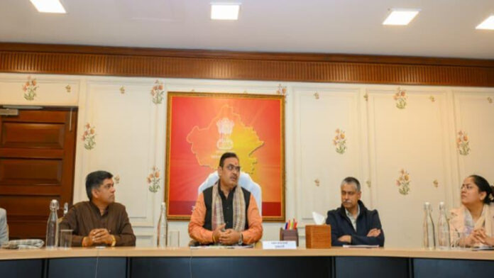 Chief Minister Bhajanlal Sharma gave instructions regarding the preparations for the 13th India StoneMart 2026. Chief Minister Bhajanlal Sharma gave instructions regarding the preparations for the 13th India StoneMart 2026.