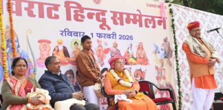 छोटी काशी में विराट हिंदू सम्मेलनों में दिया संघ शताब्दी वर्ष पर सांस्कृतिक चेतना का विराट संदेश Massive Hindu conferences in Choti Kashi