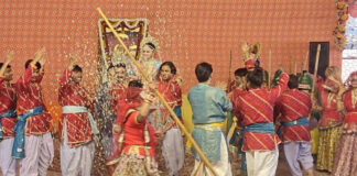 गोविंद धाम में पारंपरिक फाग उत्सव का आयोजन Traditional Phag festival organised at Govind Dham