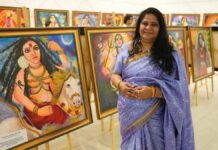 जेकेके में 16 से 18 फरवरी तक सजेगी 64 योगिनी पर केंद्रित चित्र प्रदर्शनी एका द वन JKK will host a painting exhibition titled Eka The One, focusing on 64 Yoginis, from February 16 to 18.