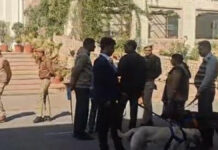 दहशत का मेल:राजस्थान हाईकोर्ट में फिर बम की सूचना से मचा हड़कंप Combination of terror: Bomb alert creates panic in Rajasthan High Court again