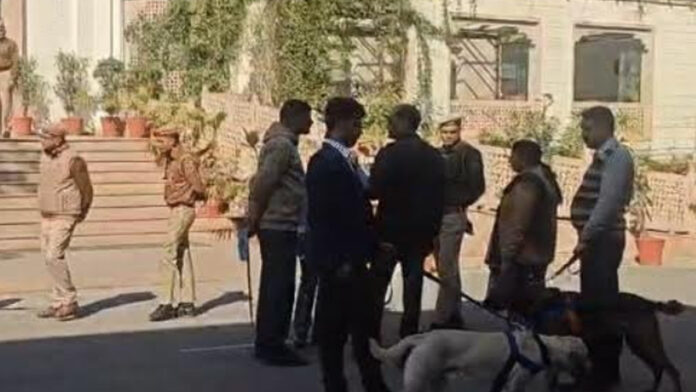 Combination of terror: Bomb alert creates panic in Rajasthan High Court again