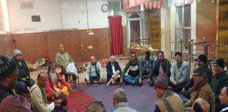 हिंदू सम्मेलन की तैयारियों के लिए बैठक का आयोजन A meeting was organized to prepare for the Hindu conference.