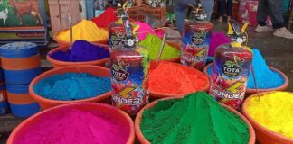 होली से पहले ही रंगों में रंगा शहर: खरीदारी ने पकड़ी रफ्तार
