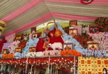 खाटू श्याम मंदिर में आठ दिवसीय लक्खी फाल्गुन मेले का शुभारंभ Eight-day Lakkhi Falgun fair begins at Khatu Shyam Temple