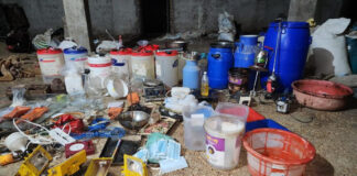 ऑपरेशन चक्रव्यूह में पुलिस का महाधमाका: किराना स्टोर की आड़ में चल रही ड्रग्स फैक्ट्री का भंडाफोड़