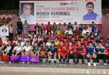 जयपुर सांसद मंजू शर्मा ने किया 58 अंतरराष्ट्रीय खिलाड़ियों का सम्मान Jaipur MP Manju Sharma honored 58 international players.