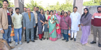 महिला एवं बाल विकास विभाग की सीडीपीओ अनिता शर्मा के सेवानिवृत्त होने पर दी भावपूर्ण विदाई