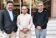 महात्मा गांधी स्वदेश फाउंडेशन के प्रदेश अध्यक्ष शकील अहमद ने विवेक बंसल से की शिष्टाचार भेंट