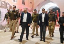 आरपीटीसी किशनगढ़ में डीजीपी राजीव कुमार शर्मा का प्रेरक प्रवास DGP Rajiv Kumar Sharma's inspiring visit to RPTC Kishangarh.