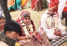 फुलेरा दूज के अबूझ सावे पर सैकड़ों जोड़े बंधे परिणय सूत्र में, बैंड-बाजा-बारात की धूम Hundreds of couples tied the knot on the auspicious occasion of Phulera Dooj.