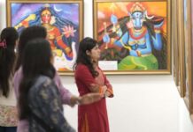 जेकेके: प्रदर्शनी में 64 योगिनियों के विभिन्न स्वरूपों को प्रदर्शित JKK: Exhibition showcases various forms of 64 Yoginis