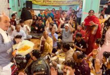 रंगभरी ग्यारस सरस निकुंज में मनाया फाग महोत्सव