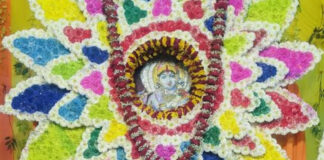 श्याम भजन संध्या फाग उत्सव: फागोत्सव मे लखदातार की आकर्षक सजी फाल्गुनिया झांकी