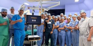 वर्ल्ड बेस्ट रोबोट से होंगे मणिपाल हॉस्पिटल में जोड़ प्रत्यारोपण Manipal Hospital to use world's best robot for joint replacement