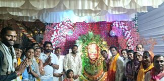 सीकर रोड पर श्याम मित्र मंडल का तृतीय विशाल भंडारा Third Huje Bhandara of Shyam Mitra Mandals on Sikar Road