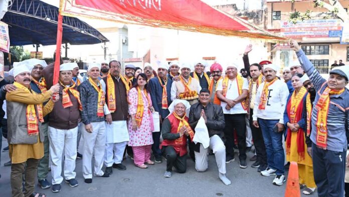 Preparations for the Cheti Chand festival begin with an invocation to the remover of obstacles.