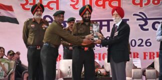 आर्मी स्टेशन अबोहर में भव्य पूर्व सैनिक रैली Grand Ex-Servicemen Rally at Army Station Abohar