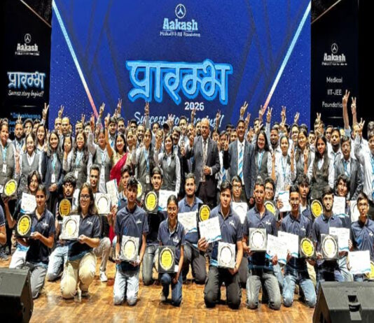 आकाश जयपुर ने नए बैचेज़ के लिए किया भव्य ओरिएंटेशन कार्यक्रम प्रारम्भ का आयोजन