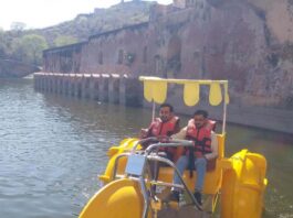 तीस साल बाद मावठा सरोवर में बोटिंग शुरू: झील से आमेर महल का अद्भुत नजारा Boating started in Maatha Sarovar after 30 years