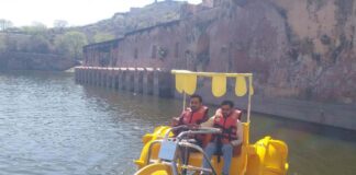 तीस साल बाद मावठा सरोवर में बोटिंग शुरू: झील से आमेर महल का अद्भुत नजारा Boating started in Maatha Sarovar after 30 years