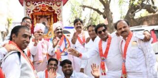 भगवान आदिनाथ जन्म कल्याणक पर निकली 18 किमी की भव्य वाहन रथयात्रा