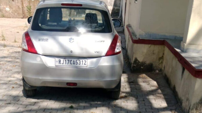 ACB recovered Rs 1.55 lakh from the car of APO Development Officer