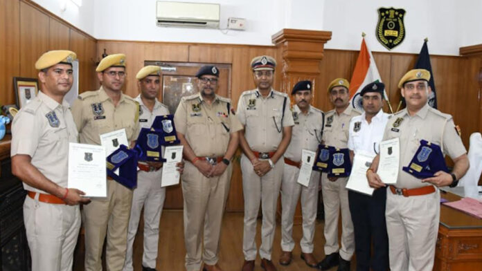 Six Police Personnel Honored with 'Constable of the Month' Award