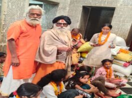 अष्टमी -नवमी तिथि के साथ हुआ चैत्र नवरात्रि का समापन घर -घर जिमी छोटी-छोटी कन्या Chaitra Navratri concluded with the Ashtami and Navami Tithis.