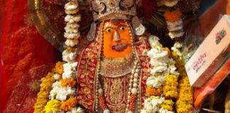 आसलपुर धाम में उमड़ी आस्था की लहर: सैकड़ों सीढ़ियां चढ़ भक्तों ने किए मां आशापुरा के दर्शन