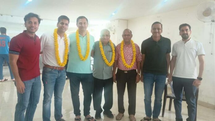 Ghanshyam Parwal elected president of GPH Indralok Society in Banipark Ghanshyam Parwal elected president of GPH Indralok Society in Banipark