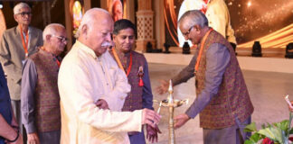 जैसलमेर में चादर महोत्सव का शुभारंभ, आरएसएस प्रमुख मोहन भागवत बोले दादागुरू ने समाज को दी दिशा Chadar Festival begins in Jaisalmer