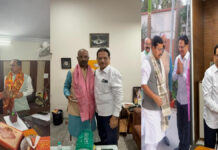 दिल्ली दौरे पर प्रदेश मीडिया प्रभारी प्रमोद वशिष्ठ की राष्ट्रीय नेतृत्व से मुलाकात