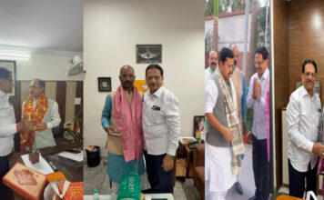 दिल्ली दौरे पर प्रदेश मीडिया प्रभारी प्रमोद वशिष्ठ की राष्ट्रीय नेतृत्व से मुलाकात