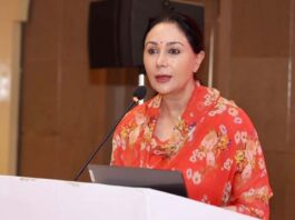 उपमुख्यमंत्री दीया कुमारी ने रामनवमी पर पेश की सादगी और संस्कार की मिसाल Deputy Chief Minister Diya Kumari sets an example of simplicity and traditional values on Ram Navami.