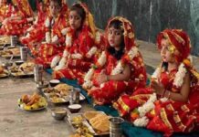 एकादशम् कन्या पूजन: 621 बच्चियों को भोजन कराकर देंगे उपहार We will serve a meal to 621 girls and present them with gifts.