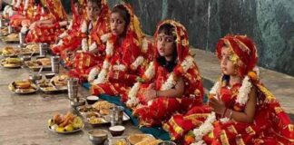 एकादशम् कन्या पूजन: 621 बच्चियों को भोजन कराकर देंगे उपहार We will serve a meal to 621 girls and present them with gifts.