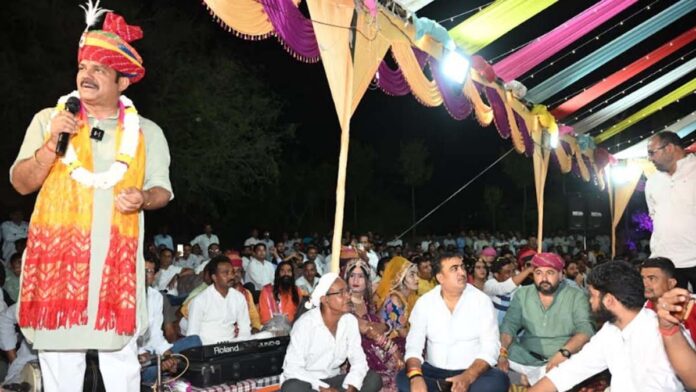 Fagotsav in Parasrampura: Dr. Crowds gathered to welcome Rajkumar Sharma