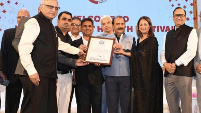 Book written on paper made from cow dung set 6 world records