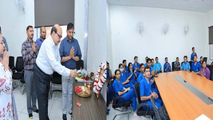 Two-day personality development workshop for employees at National Institute of Ayurveda