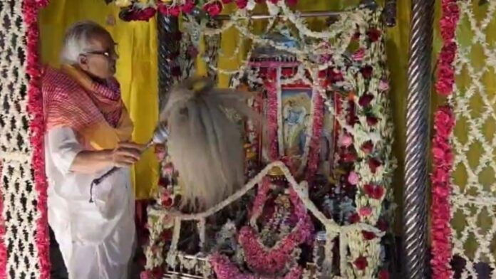 Initiation Festival at Sri Saras Nikunj today