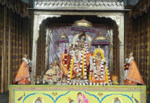 ग्रस्तोदय चंद्रग्रहण पर गोविंद देवजी मंदिर में दर्शन व्यवस्थाओं में व्यापक परिवर्तन Major changes in darshan