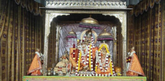 ग्रस्तोदय चंद्रग्रहण पर गोविंद देवजी मंदिर में दर्शन व्यवस्थाओं में व्यापक परिवर्तन Major changes in darshan