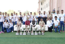 राजस्थान पुलिस के पदक विजेता खिलाड़ियों का पुलिस मुख्यालय में भव्य सम्मान Grand Felicitation of Rajasthan Police Medal-Winning Athletes at Police Headquarters
