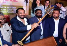 फिलीपींस की खुदाई में मिले त्रिशूल-वज्र का मुंबई में अनावरण Trishul-Vajra found in Philippine excavations unveiled in Mumbai