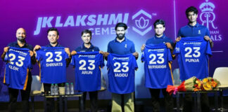 जेके लक्ष्मी सीमेंट बना राजस्थान रॉयल्स का प्रिंसिपल स्पॉन्सर