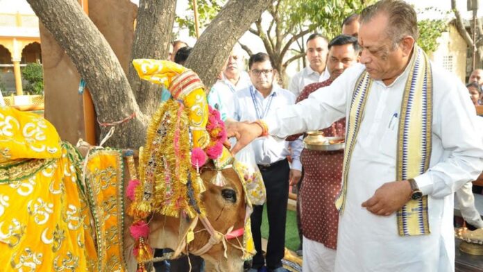 Animal Husbandry Minister Joraram Kumawat launched FMD vaccination campaign Animal Husbandry Minister Joraram Kumawat launched FMD vaccination campaign