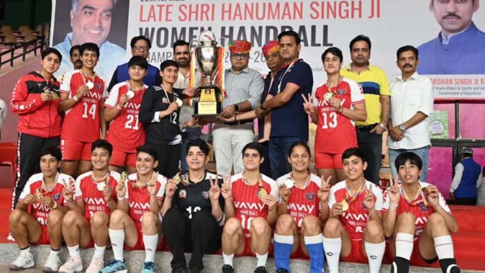 LPU-Phagwara crowned Hanuman Singh Handball Champion